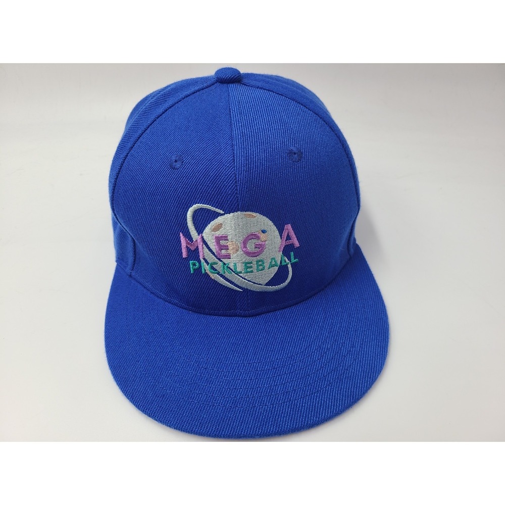 Mega Pickleball Snapback Hat Cap Pickle Ball Minnetonka Minnesota Men Women Blue